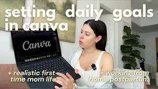 Thumbnail: Trying to Feel Productive Again After Having a Baby + First-Time Mom Challenges