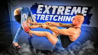 Thumbnail: Extreme stretching with partner. Contortion routines. Backbending and oversplits. Flexiblealesya.