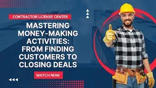 Thumbnail: Mastering Money-Making Activities - From Finding Customers to Closing Deals