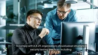 Thumbnail: ISO 27001 A.8.29 – Security Testing | Find Issues Before Release