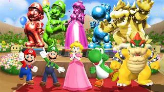 Thumbnail: Mario Party 9 Step it up - Luigi Vs Mario Vs Yoshi Vs Koopa (Master Difficulty)