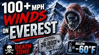 Thumbnail: Everest Death Zone Winds: What 100+ MPH Winds Feel Like at 26,000 Feet on Everest