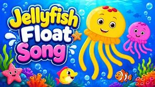 Thumbnail: Jellyfish Jellyfish Float Song | Preschool Learning Songs | Baby Songs & Kids Rhymes | Cooco TV