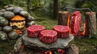 Thumbnail: Cooking Deep In The Forest | Epic Wilderness Food Compilation (ASMR)