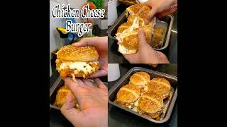 Thumbnail: Chicken Cheese Burgers Recipe | Juicy Chicken Burgers | Homemade Chicken Burgers