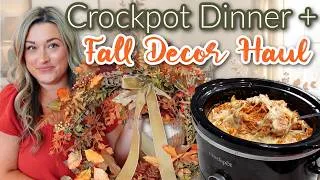 Thumbnail: My first Fall Decor Haul of the year! + Easy Crockpot Chicken Parmesan