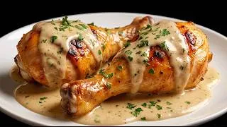 Thumbnail: I had no idea chicken could taste this good! Drumsticks in a creamy sauce — simple and delicious!