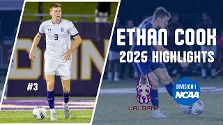 Thumbnail: Ethan Cook 2025 Season D1 College Soccer Highlights - Univeristy At Albany