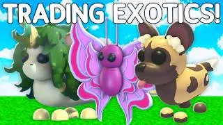 Thumbnail: Trading EXOTIC PETS (BIG OVERPAY!)