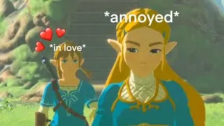 Thumbnail: Link & Zelda making me believe in love for 14 minutes 💕 (Breath of The Wild)