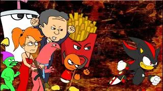 Thumbnail: Shadow vs Smiling Friends, Shake, and Frylock (18+)