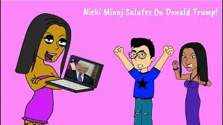 Thumbnail: Nicki Minaj Salutes on Donald Trump/Punishment Day Ft. Cardi B