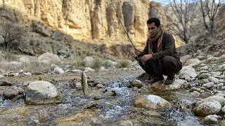 Thumbnail: How to catch huge fish in a fast mountain river