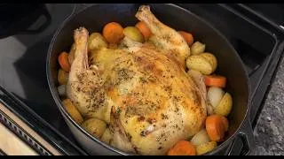 Thumbnail: The Ultimate Juicy Dutch Oven Roast Chicken