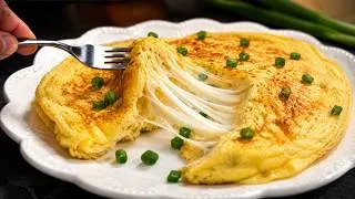 Thumbnail: You’ve Never Made a Cheesy Omelet Like This! 2 Ingredients, 5 Minutes