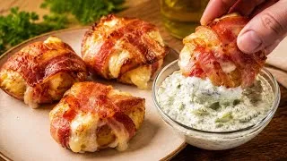 Thumbnail:     Make These Bacon Potatoes for Your Next BBQ — Everyone Will Love Them !