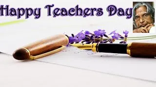 Thumbnail: Teachers day special Dr  APJ Abdul Kalam | Teachers' day card and quotes | Whatsapp status 2020