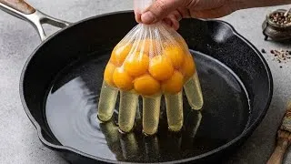 Thumbnail: Don't fry eggs the old way! I've never had eggs this delicious! This trick yields amazing results!