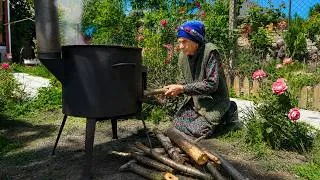 Thumbnail: Grandma Rose’s Village Life – Chicken with Lots of Vegetables on a Wood Fire 🔥