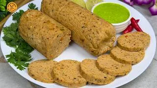 Thumbnail: Homemade Chicken Salami Recipe | Chicken Salami Without Oven | Easy Lunch Box Recipe