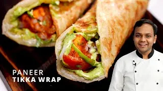 Thumbnail: Paneer Tikka Wrap - Work From Home Recipes - Easy Paneer Rolls / CookingShooking