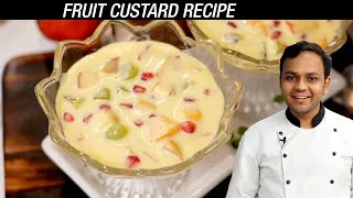 Thumbnail: FRUIT CUSTARD Recipe - Super Creamy Easy Summer Dessert - CookingShooking