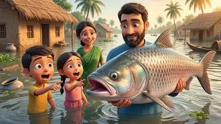 Thumbnail: Flood Survival Cooking | Giant Boal Fish Prepared & Shared in the Village ASMR