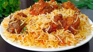 Thumbnail: Easy Masala Mutton Biryani Recipe | Dum Biryani at Home | Mutton Biryani