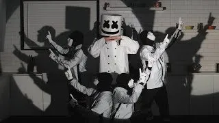 Thumbnail: EPISODE 100 FEAST w/ The Dolan Twins, Trevor Wallace, and the Jabbawockeez | Cooking with Marshmello