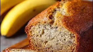 Thumbnail: Best Banana Bread Recipe. Easy and delicious recipe 