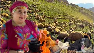 Thumbnail: Traditional Iranian Village Cooking on Wood Fire | Real Village Life in Iran