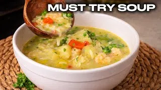 Thumbnail: Easy Shrimp Soup with Orzo