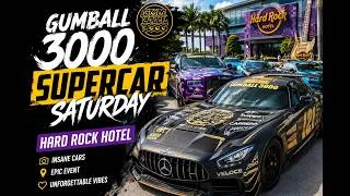 Thumbnail: Gumball 3000 Cars Rolling Into Hard Rock Hotel #carshow #subscribe #dailyvlog #automobile