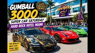 Thumbnail: Gumball 3000 Supercars Took Over the Hard Rock Hotel #carshow #subscribe #dailyvlog #automobile