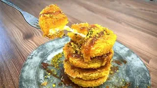 Thumbnail: how to Special Kunafa recipe with oven | tel kadayif