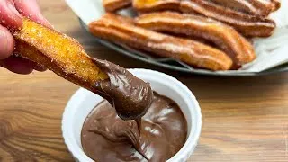 Thumbnail: how to Churros Recipe & Chocolate [No Oven]