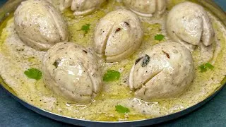 Thumbnail: My Most Viral - Satin Soft WHITE EGG KORMA Jo Mehman Ko Kardey Khush | Best Ever Anda Korma For U
