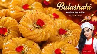 Thumbnail: halwai style balushahi | balushahi recipe | how to make balushahi | Raksha Bandhan Special Mithai