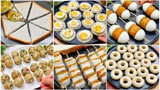 Thumbnail: 6 Easy Evening Snacks Recipe | New Recipe | Bread Snacks Recipe | Easy Snacks to Make at Home