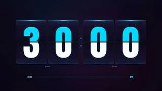 Thumbnail: 30 Min Cyberpunk Flip Countdown Timer (4K) | Neon Aesthetic Focus #viral #trending #foryou #funny