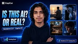 Thumbnail: How to Make AI Movies in Bulk with CapCut | Seedance2.5（ Full Workflow ）