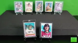 Thumbnail: Key Rookie Baseball Cards of the 1970s - Part 3.  1976 Topps and 1975 SSPC Dennis Eckersley Cards!!!