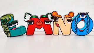 Thumbnail: Paper Alphabet Lore LMNO | Cool Craft 💚❤️🧡🩵
