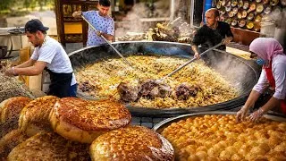 Thumbnail: 73 Million Views of Popular and Traditional UZBEK STREET FOODS | Uzbek Cuisine