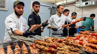 Thumbnail: Uzbekistan famous CHICKEN kebab | For $4.5 - Sold Per day 500 - 600 kg are  | Street food