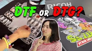 Thumbnail: DTF vs DTG: What I Learned as a Beginner in Apparel Printing
