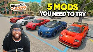 Thumbnail: 5 car mods you NEED to try in BeamNG.Drive