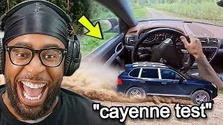 Thumbnail: RUST BUCKET IS BACK!! CAYENNE DURABILITY TESTING! DRIFTING, JUMPS & MORE!!