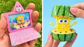 Thumbnail: WOW! It's SpongeBob Fun Summer DIY! *We Made A Cardboard House In A Box*