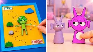 Thumbnail: We Built AWESOME DIY Sprunki Games! 🎮📄 Easy Paper Gadgets That Actually Work